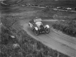 Bugatti of G Blackstock competing in the Scottish Light Car Trial, 1922. Artist: Bill Brunell