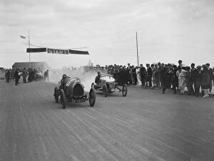 Bugatti Gallery: Bugatti of Leon Cushman racing at the Southsea Speed Carnival, Hampshire. 1922. Artist