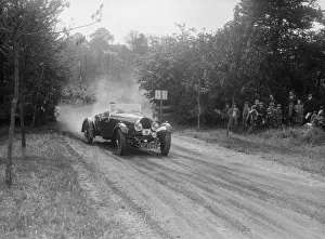 Chalfont St Peter Prints: Bugatti Type 40, Bugatti Owners Club Hill Climb, Chalfont St Peter, Buckinghamshire, 1935