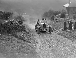 Bugatti Type 40 of HW Blaw competing in the MCC Sporting Trial, 1930. Artist: Bill Brunell