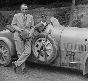 Bugatti Gallery: Bugatti Type 43 at the Boulogne Motor Week, France, 1928. Artist: Bill Brunell