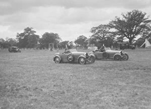 Bugatti Type 44 Gallery: Bugatti Type 43 and Type 44 taking part in the Bugatti Owners Club gymkhana, 5 July 1931