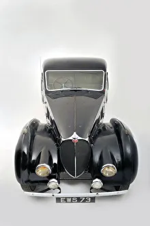Bugatti Type 57s 1937 Prints: Bugatti type 57S 1937. Artist: Simon Clay