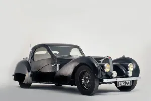 Bugatti Type 57s 1937 Prints: Bugatti type 57S 1937. Artist: Simon Clay