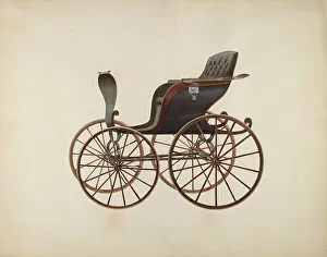 Weiss Fred Prints: Buggy, c. 1936. Creator: Fred Weiss