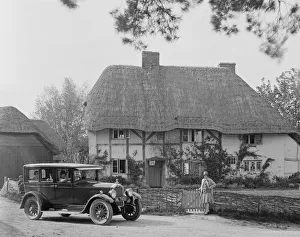 Buick 25 / 75 saloon, Garston, Wiltshire, c1930. Artist: Bill Brunell