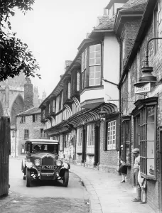York Prints: A Buick in College Street, York