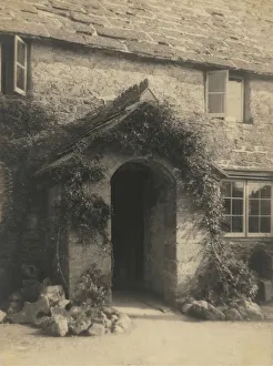 Porch Prints: Building, 1918-1920s. Creator: Eunice Harriett Garlick