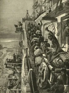 Teamwork Gallery: The Building of Babel, 1890. Creator: Unknown