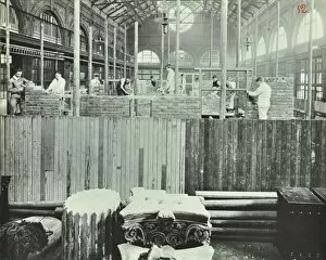 Brixton Collection: Building class, School of Building, Brixton, London, 1911