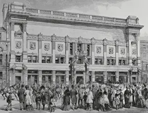 Heritage Prints: Building of The Institute of Painters in Water Colours