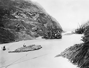 Dredger Prints: Building of the Panama Canal, Panama, late 19th-early 20th century