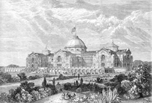 Jackson M Prints: Building proposed to be erected in the Alexandra-Park