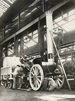Allen Gallery: Building the Rocket - in 1935, 1935. Creator: Unknown