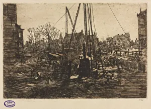 Building Site, Amsterdam. Creator: George Hendrik Breitner (Dutch, 1857-1923)