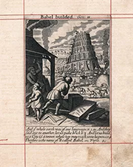 Kiln Gallery: Building of the Tower of Babel, 1716