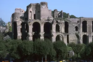 Buildings of the Palatine Hill seen across the Circus Maximus Buildings of the Palatine Hill seen across the Circus Maximus