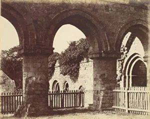 Cistercian Collection: Buildwas Abbey, 1858. Creator: Alfred Capel-Cure