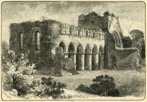 Cistercian Collection: Buildwas Abbey, 1898. Creator: Unknown