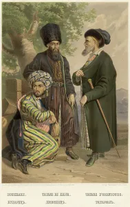 Gustav Fedor Pauli Prints: Bukharan. Kievan. Tatar, 1862. Creator: Karlis Huns