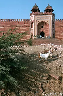 Akbar Collection: Buland Darwaza, Fatehpur Sikri, Agra, Uttar Pradesh, India
