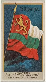 Bulgarian Collection: Bulgaria, from Flags of All Nations, Series 2 (N10) for Allen &