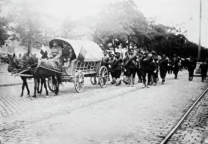 March Prints: Bulgarian ambulance going to front, between c1910 and c1915. Creator: Bain News Service
