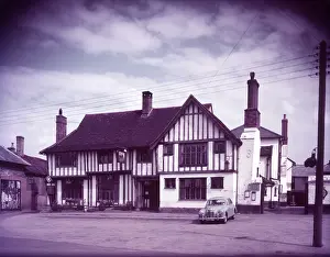 Public House Prints: The Bull Inn, Long Melford, Suffolk, c1955. Creator: Arthur Charles Kirby Ware