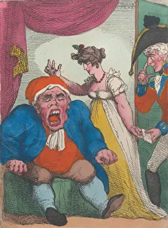 The Bull and Mouth, 1808-09. 1808-09. Creator: Thomas Rowlandson
