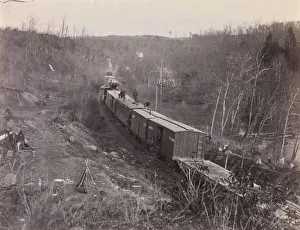 Bull Run. Orange and Alexandria R. R. near Union Mills, 1861-65. Creator: George N