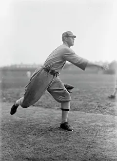 Bullet Joe Bush, Philadelphia Al (Baseball), 1913. Creator: Harris & Ewing. Bullet Joe Bush, Philadelphia Al (Baseball), 1913. Creator: Harris & Ewing