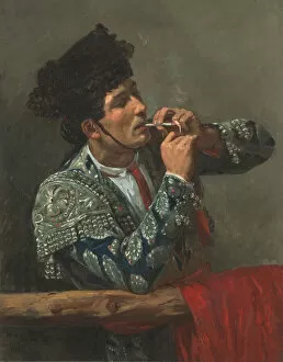 Bullfighter Collection: After the Bullfight, 1873. Creator: Mary Cassatt