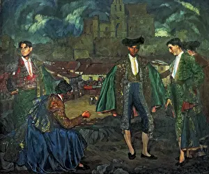 Controversy Prints: Bullfighters of Turegano, 1913