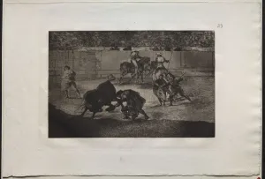 Bullfights: Pepe Illo Making the Pass of the Recorte, 1876