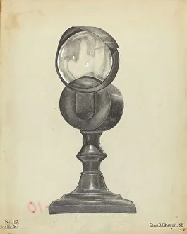Charles Charon Prints: Bull's Eye Lamp, 1936. Creator: Charles Charon