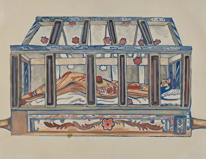 Sepulchre Gallery: Bulto, 1935 / 1942. Creator: Unknown