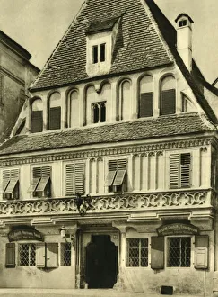Oberosterreich Prints: The Bummerlhaus, Steyr an der Enns, Upper Austria, c1935. Creator: Unknown