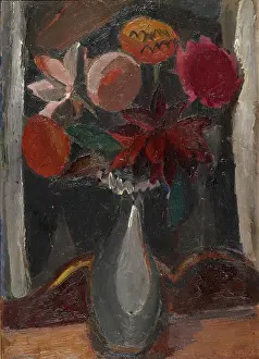 A Bunch of Dark Flowers, 1919. Creator: Gustave De Smet