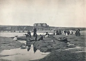 Round The Coast Prints: Bundoran - The East Strand, with the Great Northern Hotel, 1895