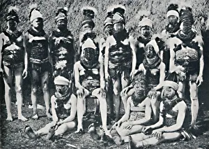 Sierra Leone Prints: Bundu girls, whitewashed, 1912. Artist: Cecil H Firmin