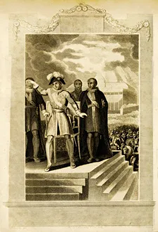 Attempted Gallery: Buonaparte at the Field of May, 1816. Creator: Unknown