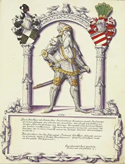 Burckhart Hohenzollern; Chronicle of the Hohenzollern Family, about 1572. Creator: Jorg Ziegler
