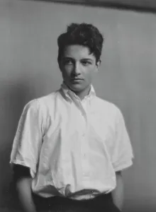 Burden, Douglas, Mr. portrait photograph, 1917. Creator: Arnold Genthe