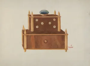 Stottlemeyer Margaret Prints: Bureau, 1935 / 1942. Creator: Margaret Stottlemeyer