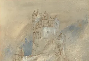 Turner Prints: Burg Eltz, from the north. Creator: Turner, Joseph Mallord William (1775-1851)