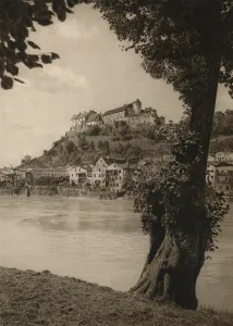 Salzach Prints: Burghausen (Salzach), 1931. Artist: Kurt Hielscher