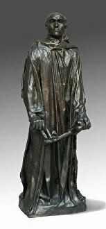 Hundred Years War Collection: A Burgher of Calais (Jean d Aire), modeled 1889. Creator: Auguste Rodin