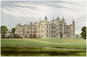 Burghley Collection: Burghley House, Lincolnshire, home of the Marquis of Exeter, c1880