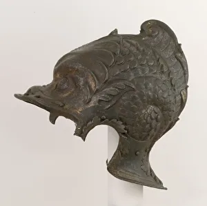 Burgonet Prints: Burgonet all Antica, Italian, probably Milan, ca. 1535-45. Creator: Unknown