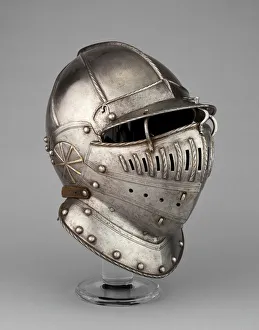 Earl Gallery: Burgonet with Falling Buffe possibly from an Armor of William Herbert, Earl of Pembroke